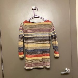 Striped Ralph Lauren sweater, loose knit